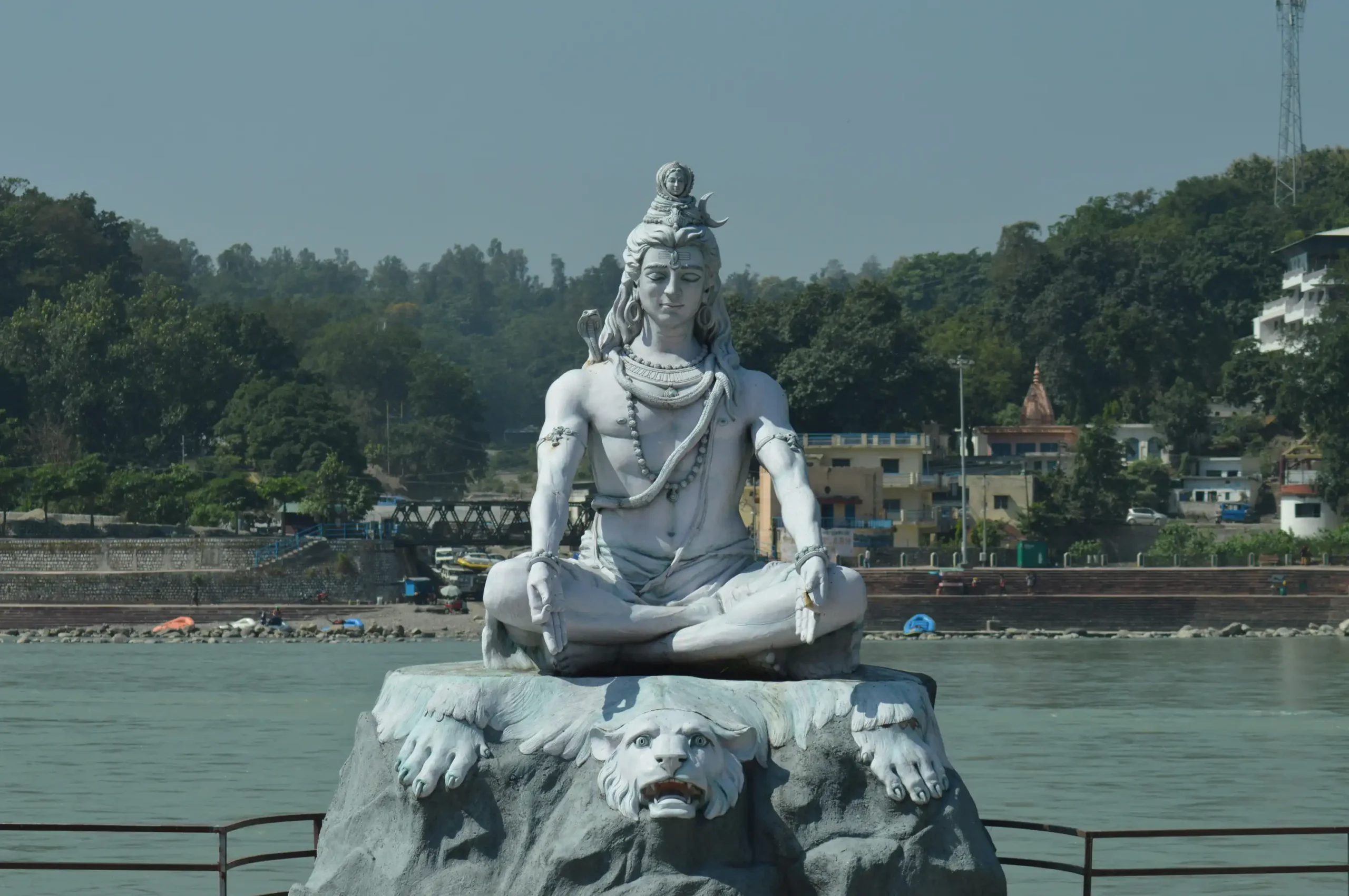 Shiva statue, Rishikesh