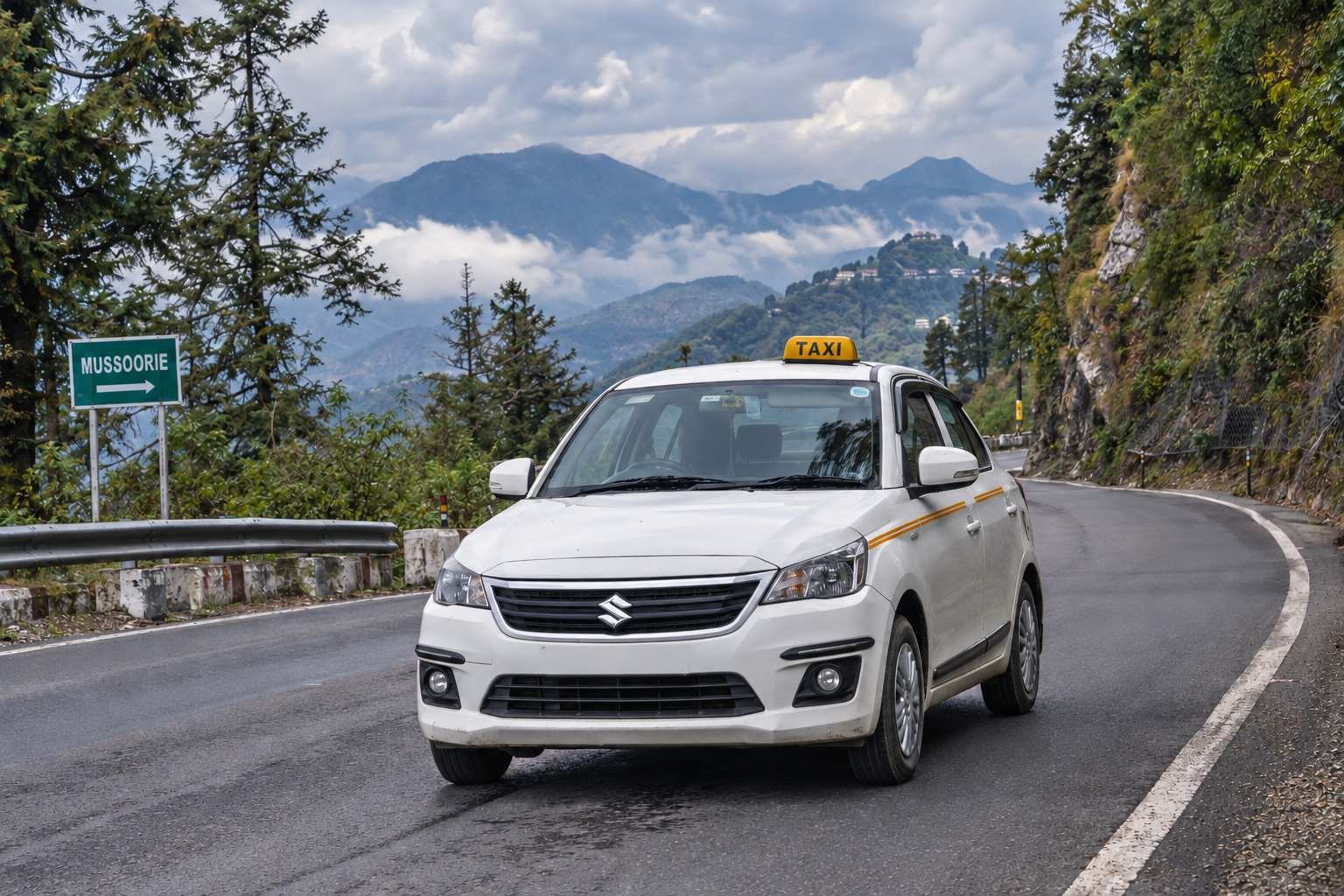 Sedan taxi for Char Dham